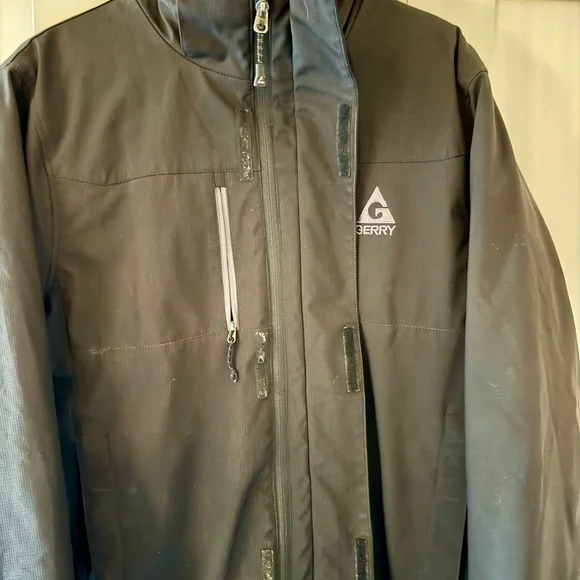 Gerry Men’s Insulated Quilted Puffer Jacket - Black - Size large - Picture 2 of 14